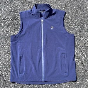 Holderness & Bourne golf vest size xl navy blue